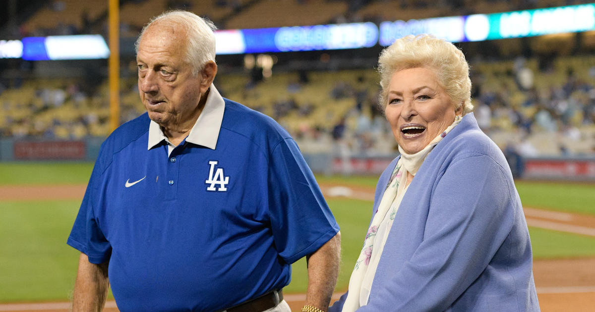 Jo Lasorda, Wife Of Dodgers Great Tommy Lasodra, Passes Away At 91 - CBS  Los Angeles