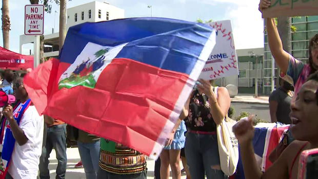 Haitian Migrant Rally Miami 