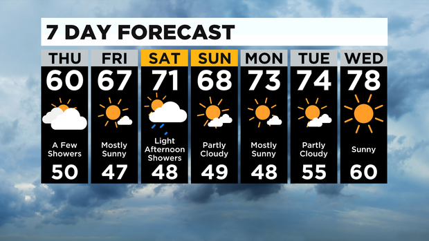 7 Day Forecast 