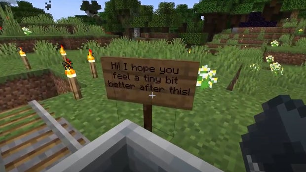 Sunday morning Science Lab Winning Project Minecraft