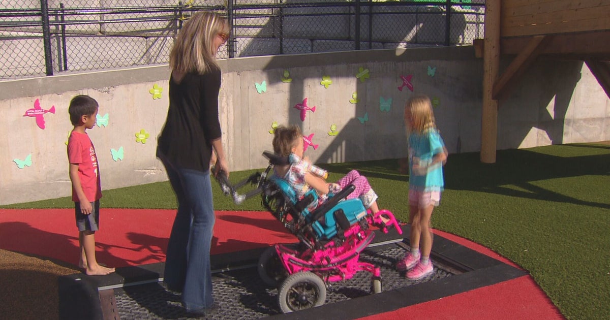 Adaptive Playground Prepares For Grand Opening In Aurora - CBS Colorado