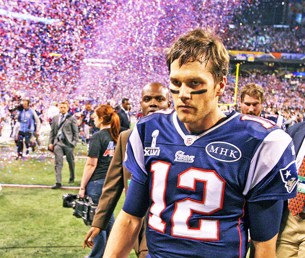 Tom Brady after Super Bowl XLVI 