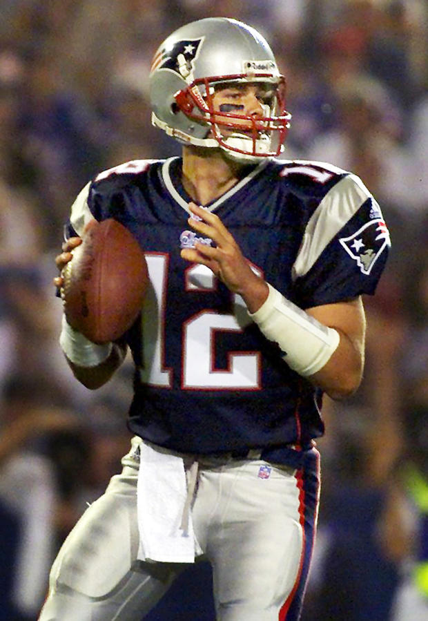 Tom Brady in 2001 