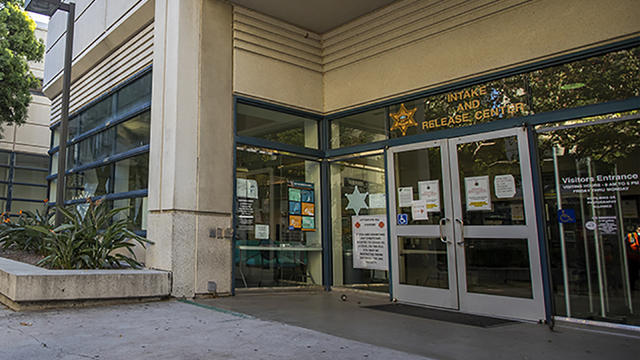 The Intake and Release Center at the Orange County Central Men's Jail is seen in Santa Ana, California, Dec. 15, 2020. 