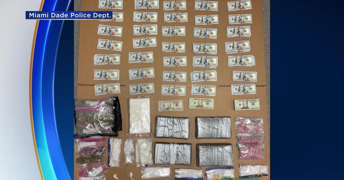 Miami-Dade PD Seizes Several Pounds Of Drugs, Thousands In Cash - CBS Miami