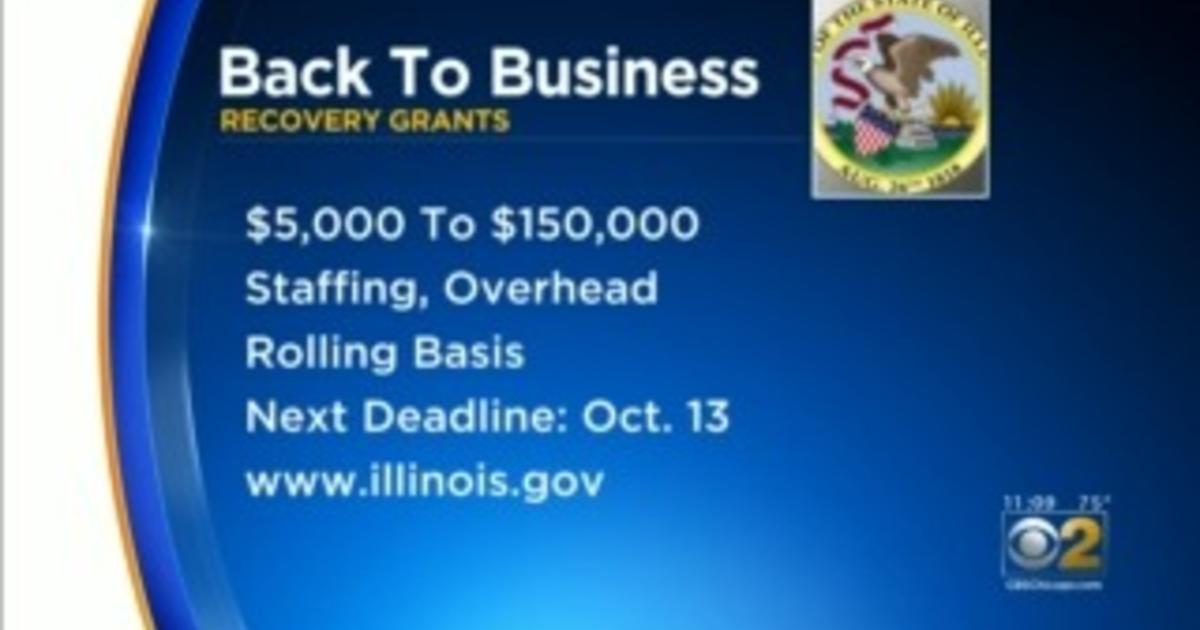 Pritzker Unveils First Round Of Back To Business Recovery Grants - CBS ...