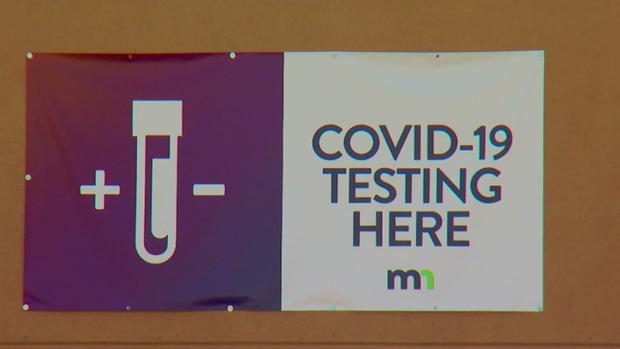 MDH COVID Testing Site Sign 