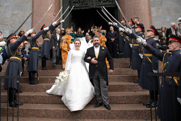 Grand Duke George Mikhailovich And Rebecca Bettarini Wedding - St Petersburg 