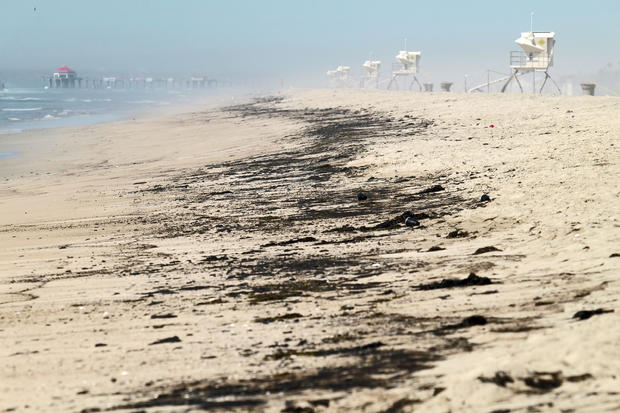 OC Coastline Closed As Crews Work To Contain 'Potential Ecological Disaster' 