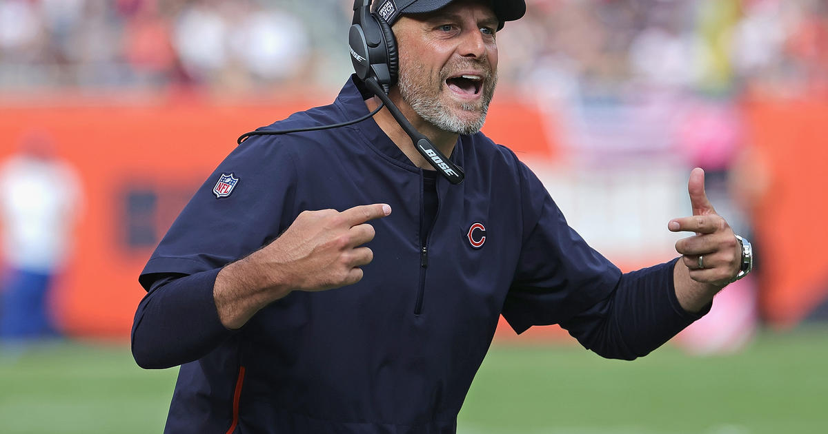 Matt Nagy says he hasn't talked with Chicago Bears ownership about