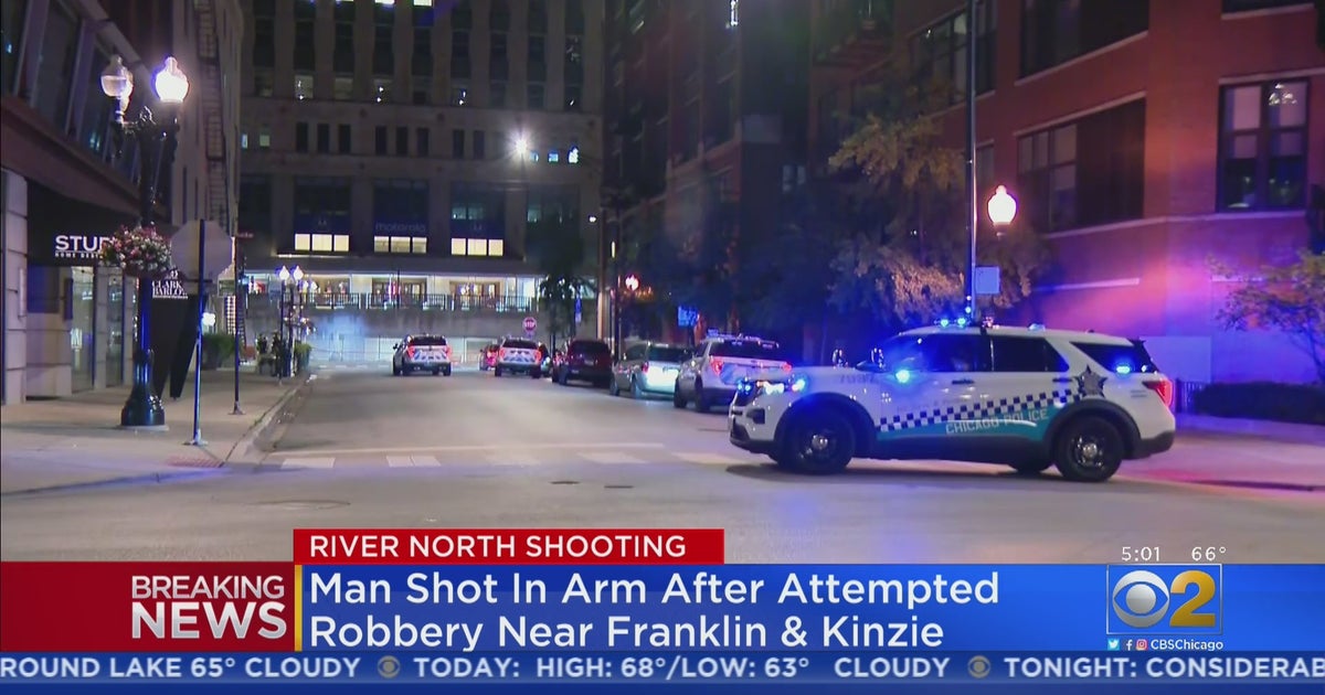 23-Year-Old Man Shot During Attempted Robbery In River North - CBS Chicago
