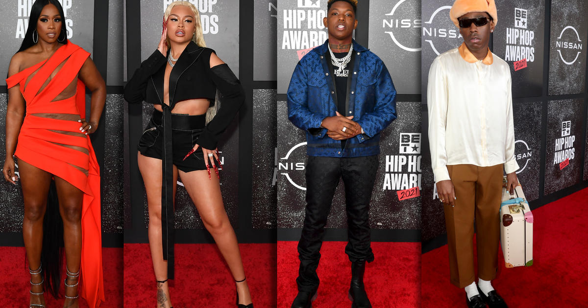 Celebrities Hit The Red Carpet At The BET Hip Hop Awards In Atlanta