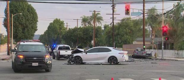 Woman Killed, Man Critically Hurt In Violent Hit-And-Run Wreck In North Hills 