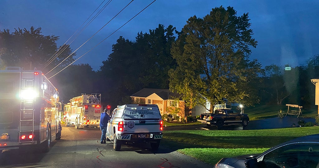 No Injuries In Overnight Fire In Hampton Township - CBS Pittsburgh