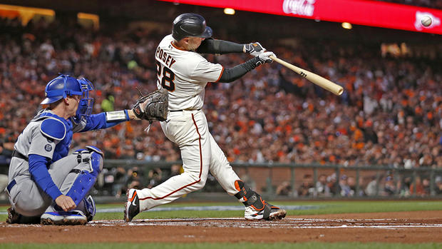 Dodgers at Giants - Buster Posey, Will Smith 
