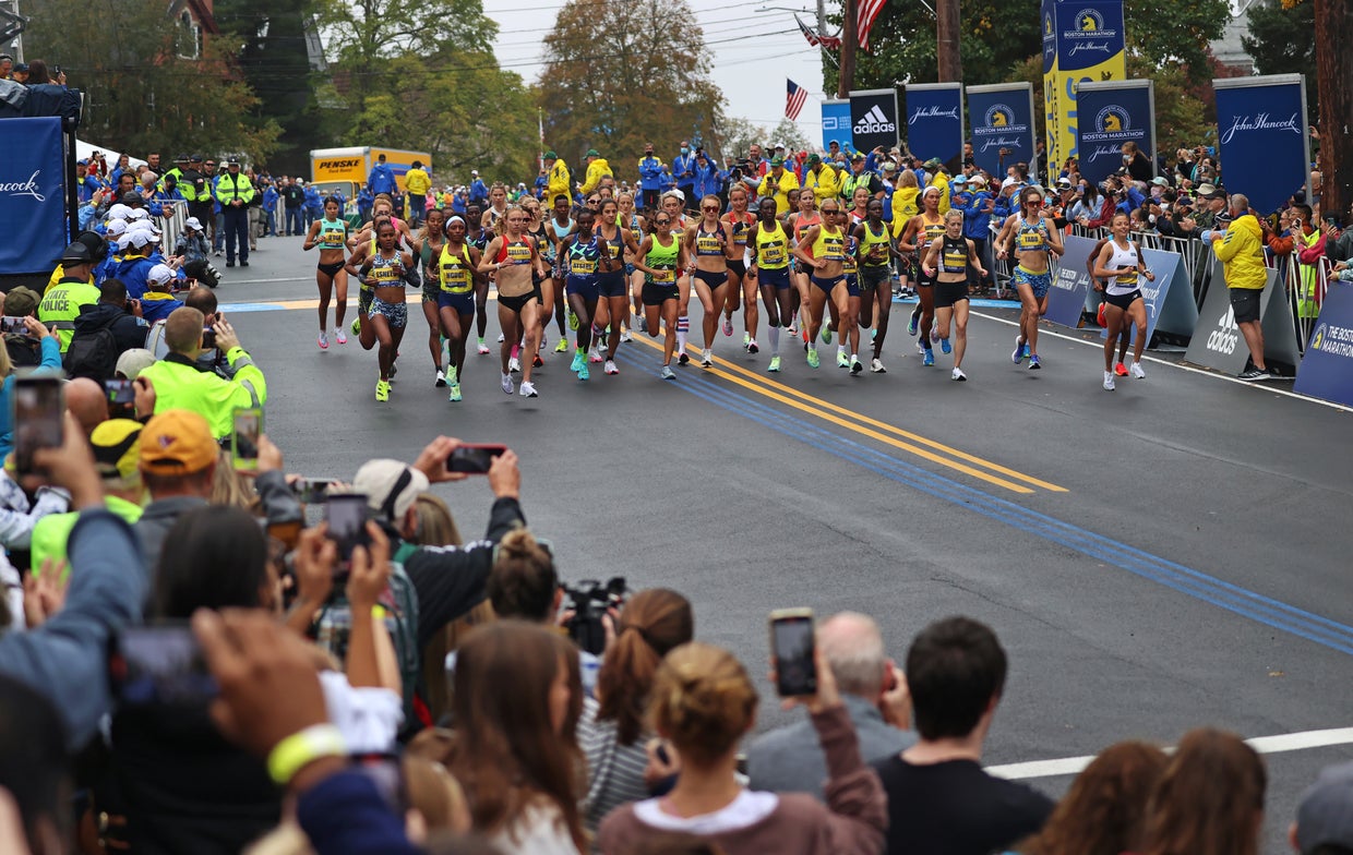 PHOTOS Boston Marathon 2021
