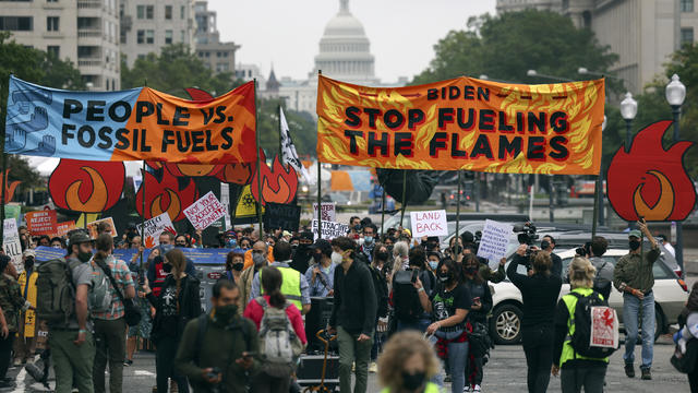 Climate Activists Continue Protests Outside White House 
