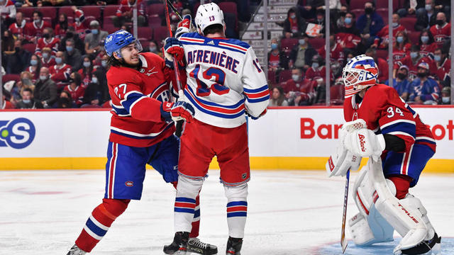Rangers' Alexis Lafreniére scores game-winning goal against hometown  Canadiens