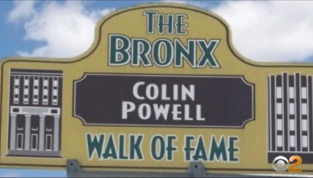 Colin Powell Bronx Walk of Fame 