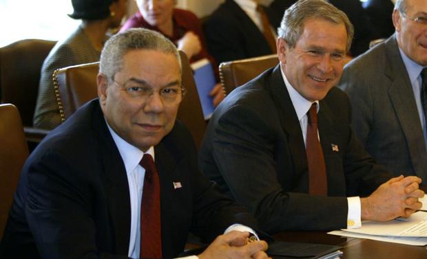 Colin Powell - George W. Bush 