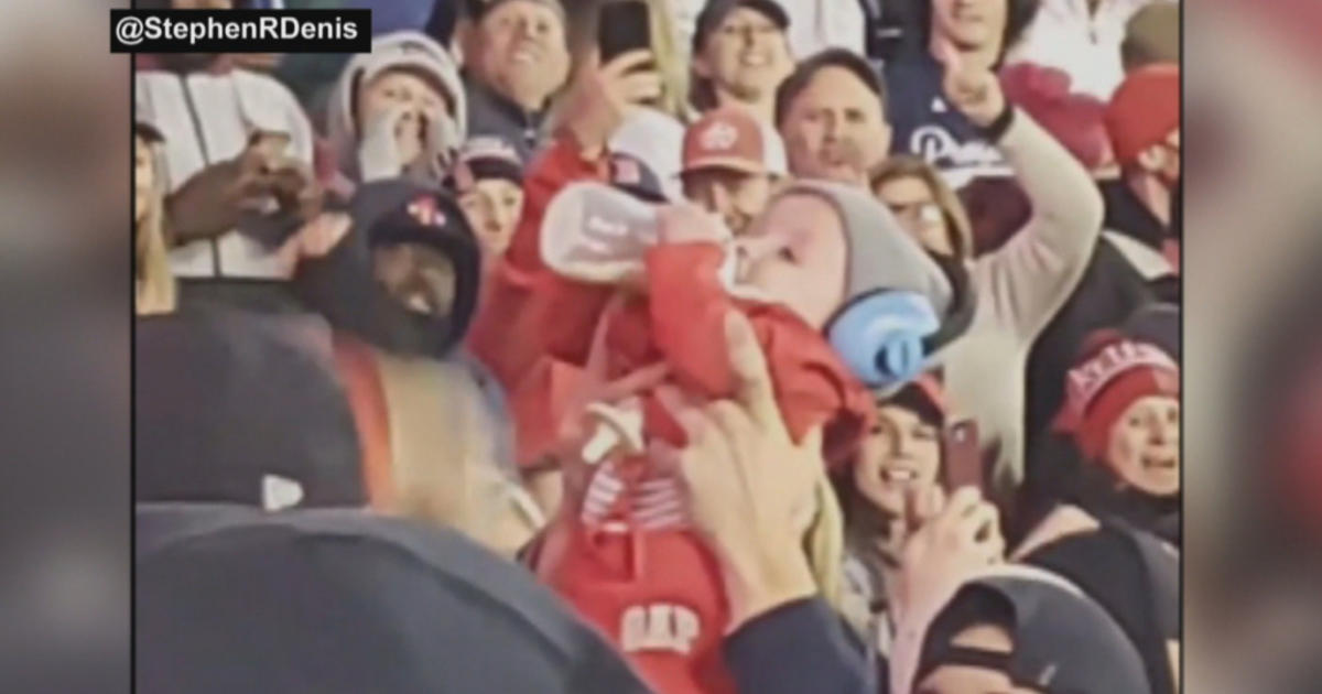 Fenway Baby': Tiny Red Sox fan goes viral during ALCS vs. Astros