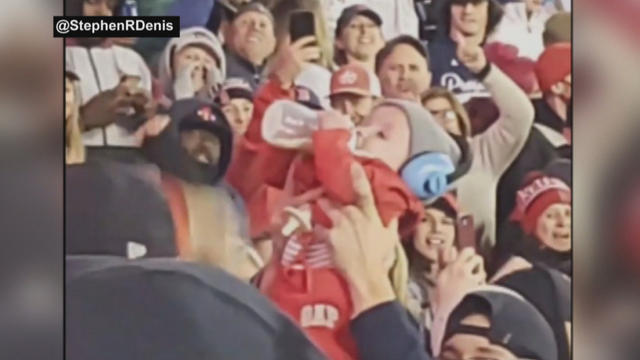 5-Month Old 'Fenway Baby' Becomes Crowd Favorite At Red Sox Game 