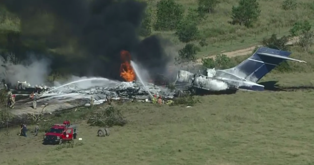 Survivors Of Plane Crash Near Houston Were Headed To Astros Game CBS