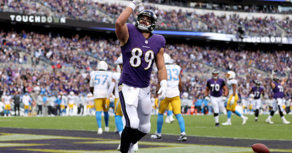 Mark Andrews No. 2 on Pro Football Focus rankings of top tight ends in the  NFL