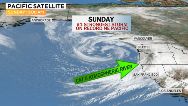 Bomb cyclones, atmospheric rivers, and what it all means for the Saints game  Monday night