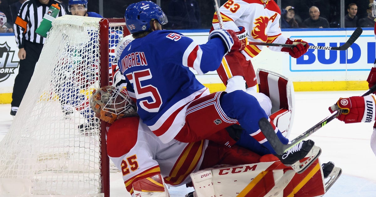 Flames Dominate, End Rangers' Win Streak At 4 CBS New York