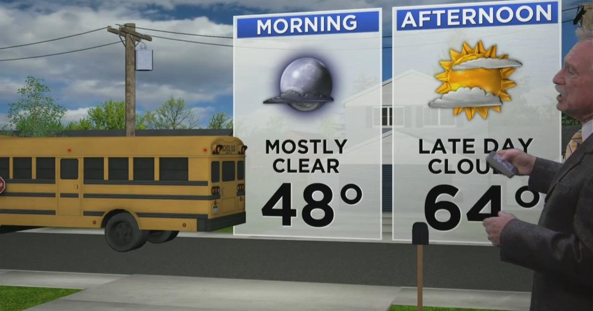 Maryland Weather: Cooler But Sunny Thursday - CBS Baltimore