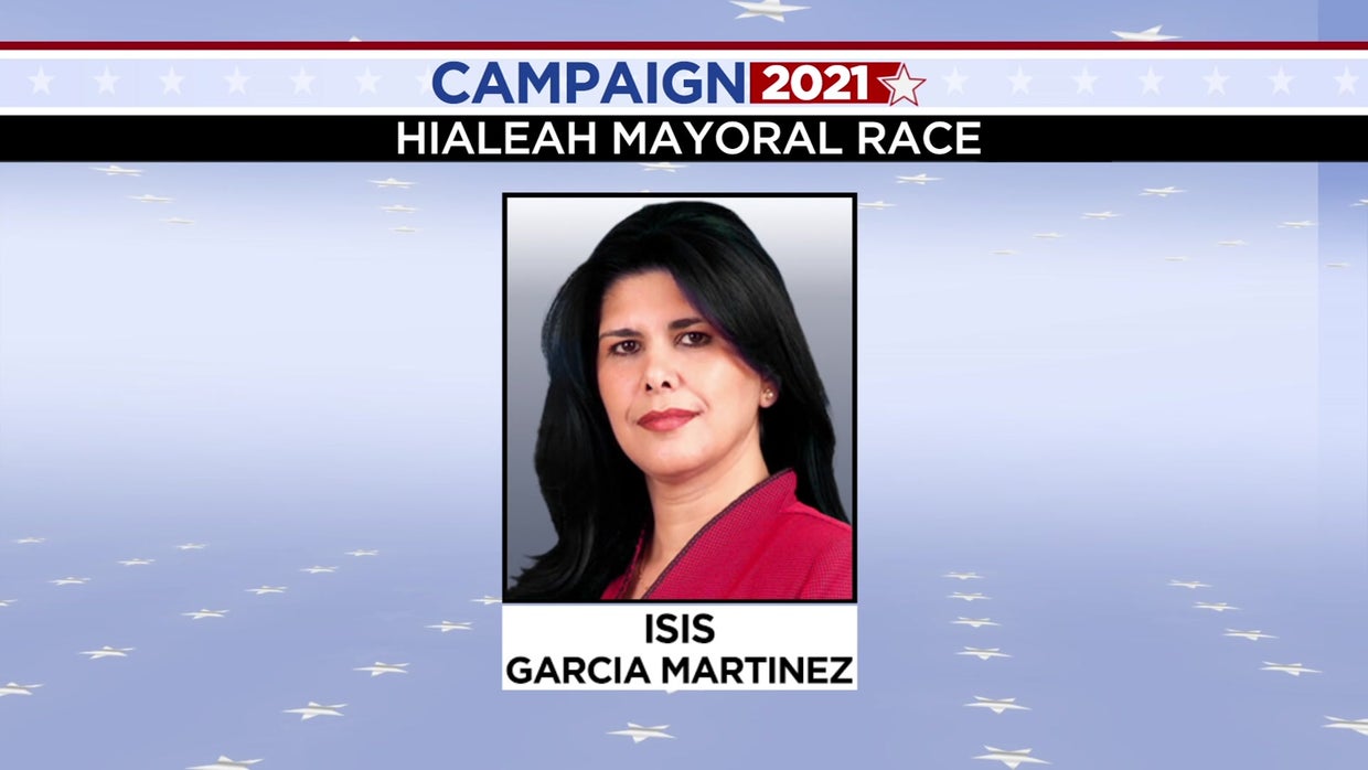 Hialeah Mayoral Race Candidate Isis Garcia Martinez. 