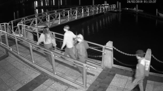 Paul Murdaugh and friends on dock