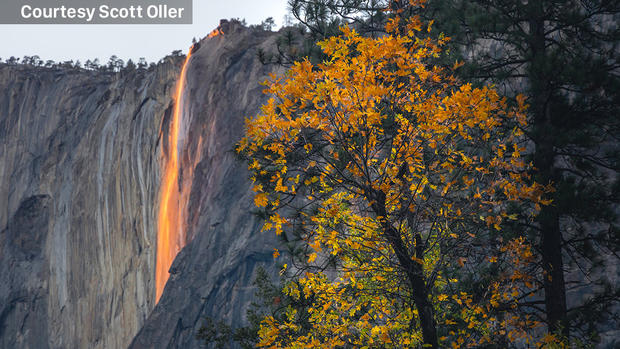 Yosemite "Firefall" on El Capitan 