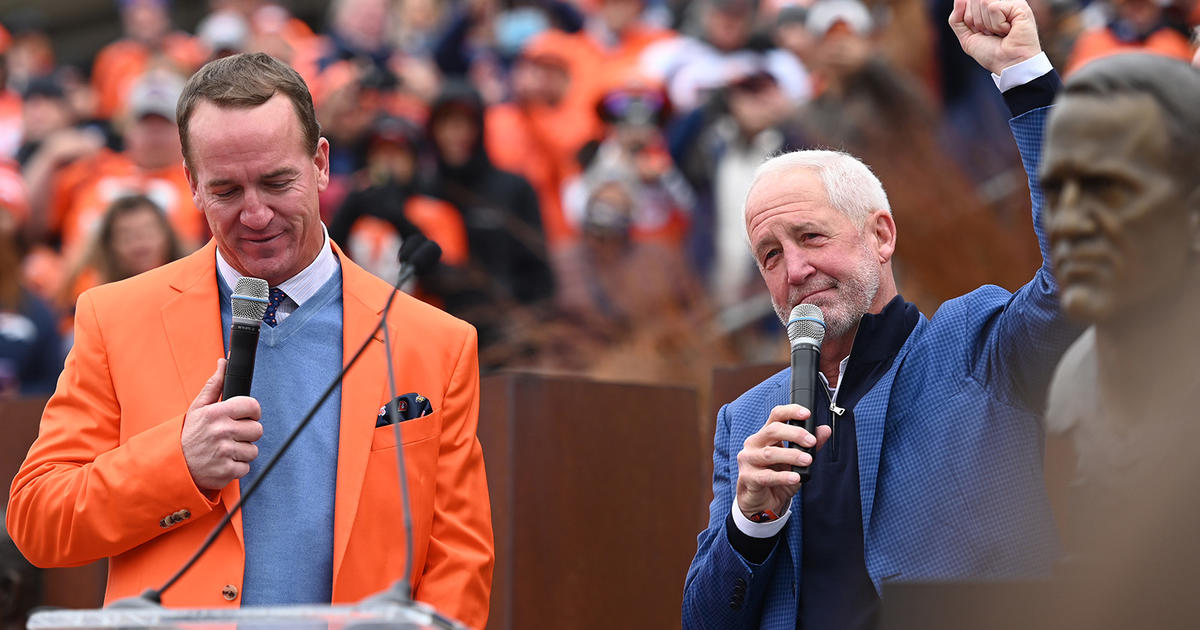 Thank You From The Bottom Of My Heart': Peyton Manning Inducted Into Denver  Broncos Ring Of Fame - CBS Colorado