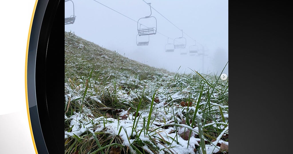 First Snowfall Of The Season Arrives At Seven Springs Mountain Resort