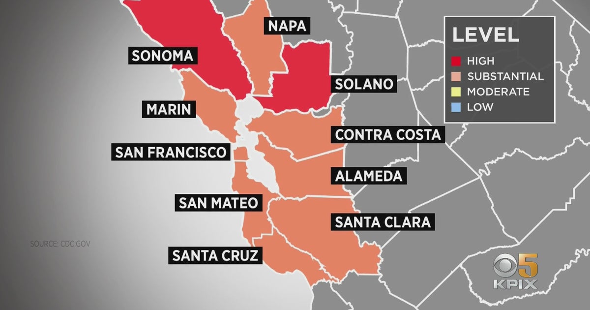 COVID Spike In Cases In Bay Area Counties Not Likely To Bring Back