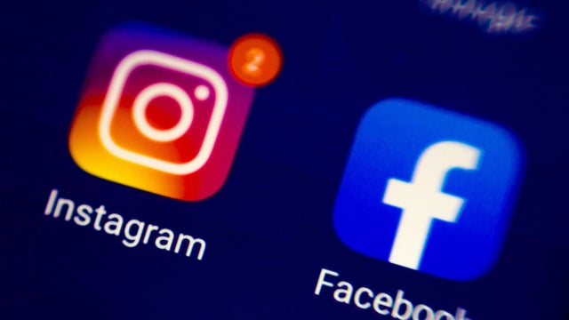 Facebook and Instagram apps 