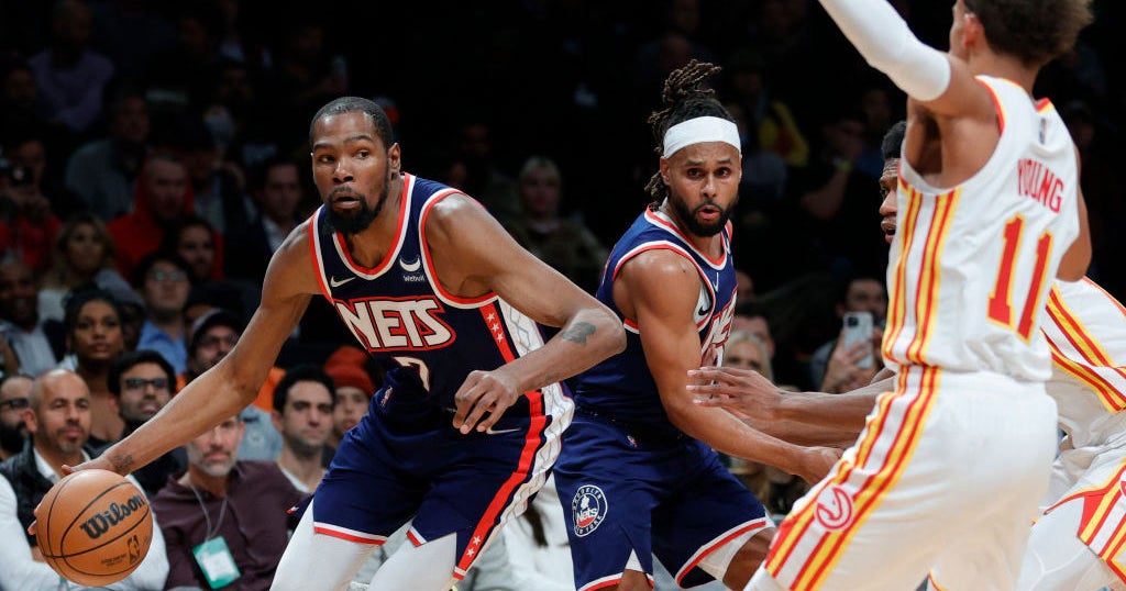 Durant Scores 32, Nets Hit 22 3s In Win Over Hawks CBS New York