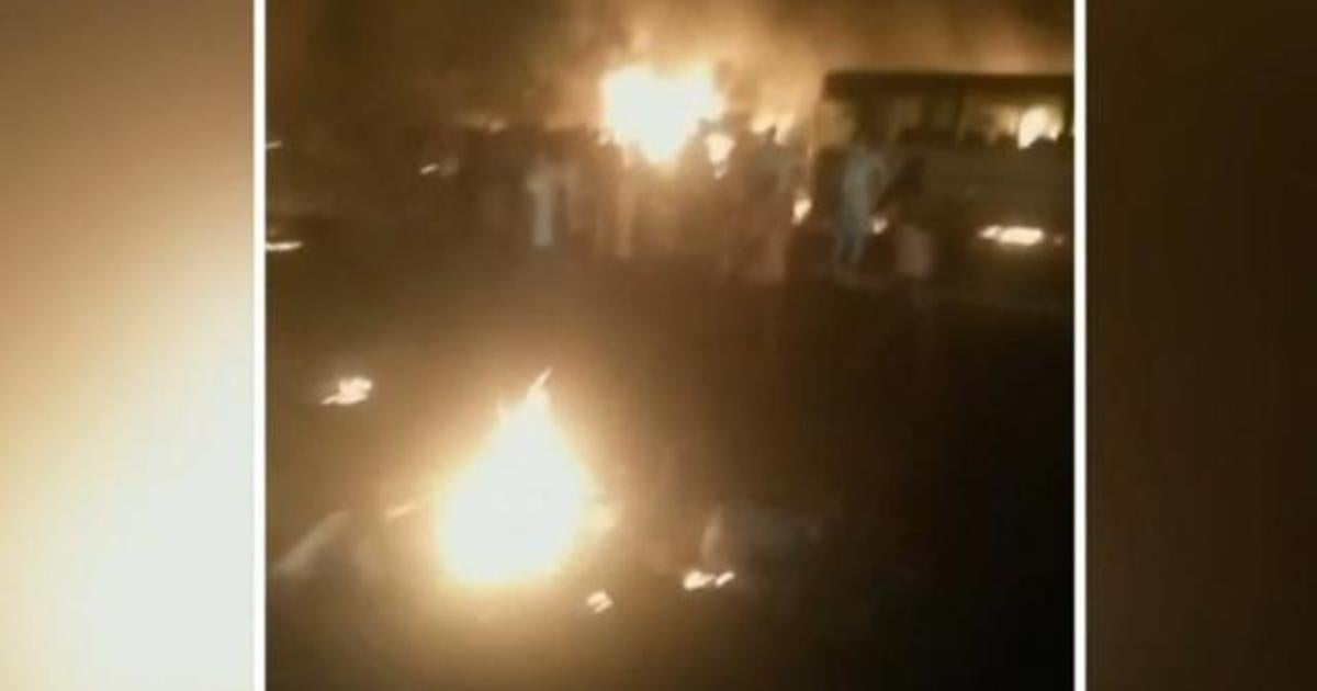 Tanker explosion kills at least 90 in Sierra Leone - CBS News