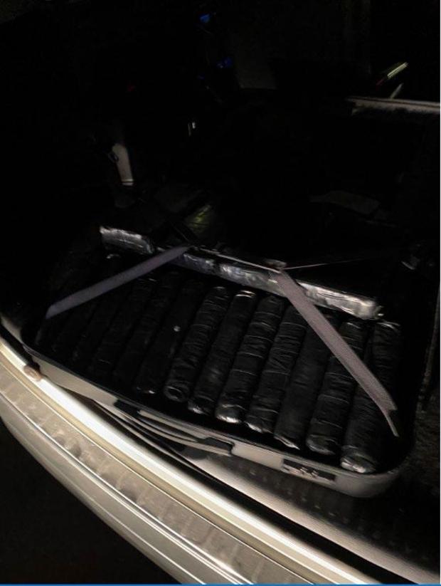 Bricks of cocaine seized from Toyota Highlander 