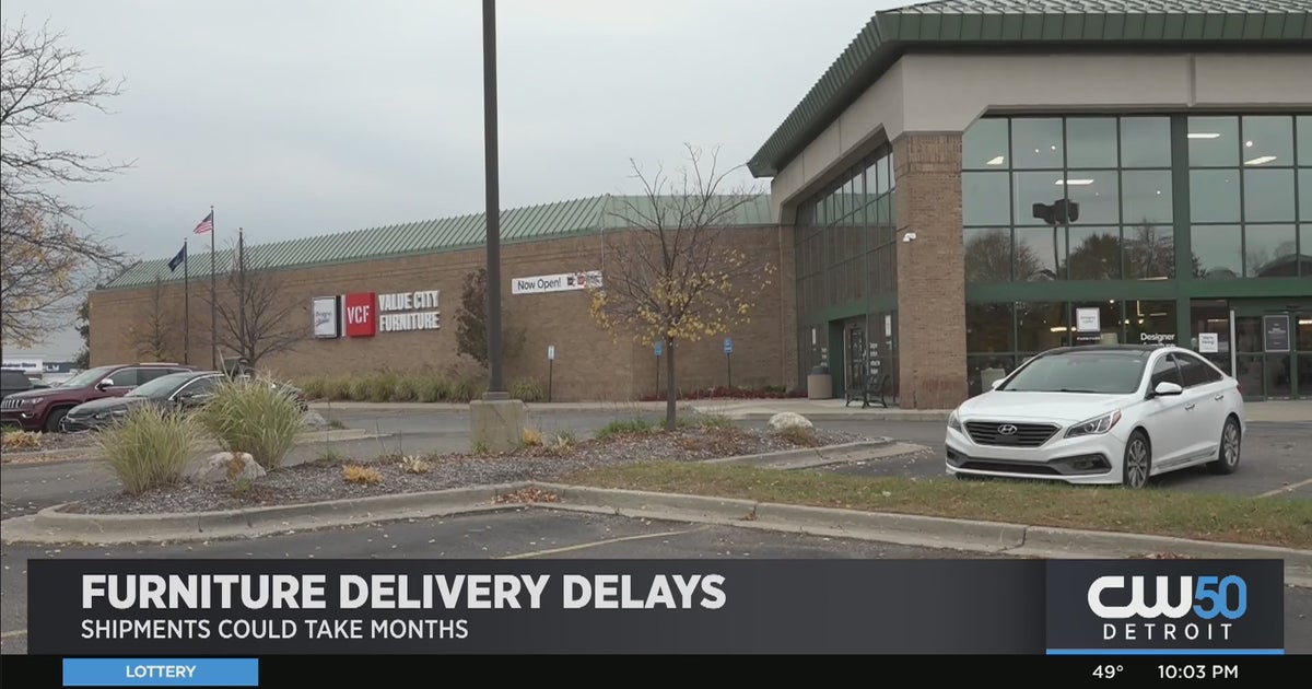 Customers Frustrated Over Furniture Shipping Delays CBS Detroit