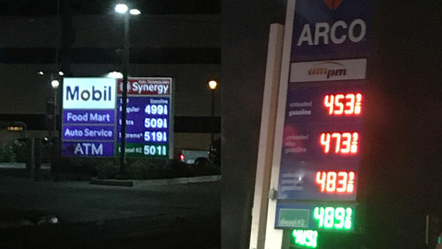 gas prices tues night 