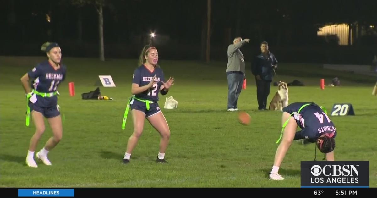 How the LA League of Champions girls flag football league is making history  - ABC7 Los Angeles