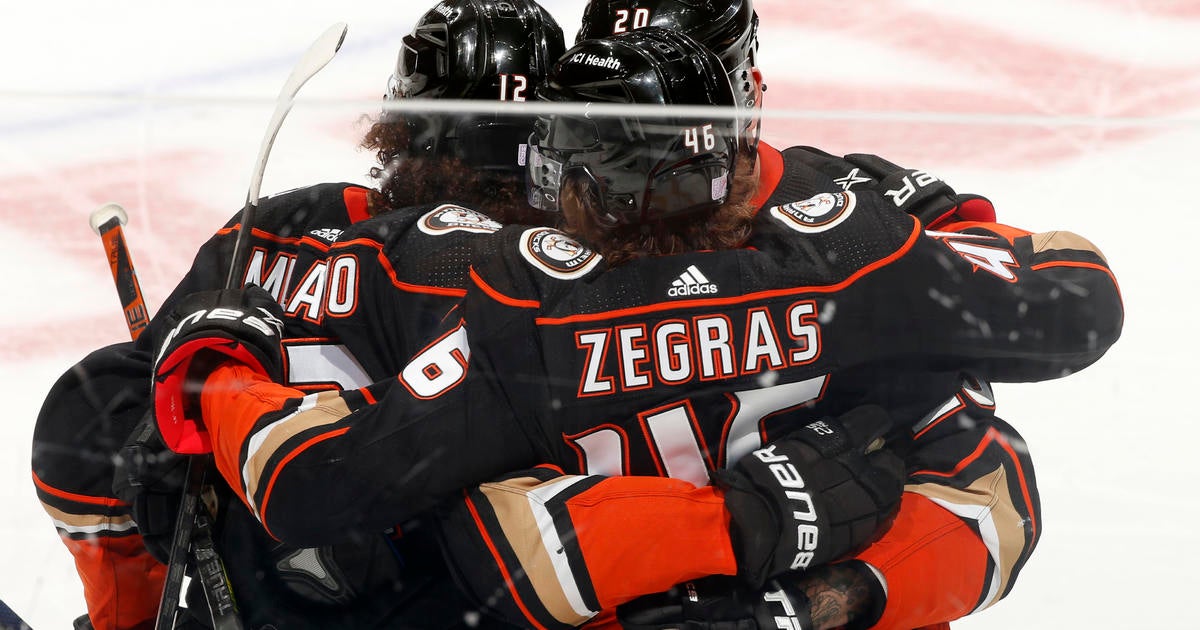 One Grand Night: Trevor Zegras OT Goal Gives Ducks 1,000th Victory ...