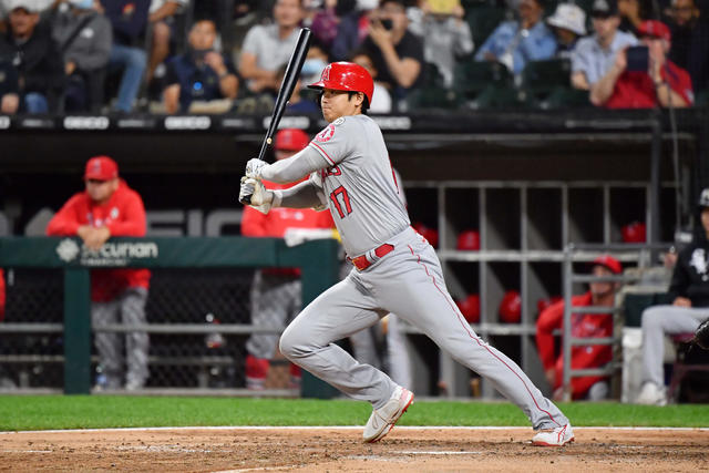 Shohei Ohtani received his AL MVP award tonight… along with every other  baseball award possible it seems 🏆