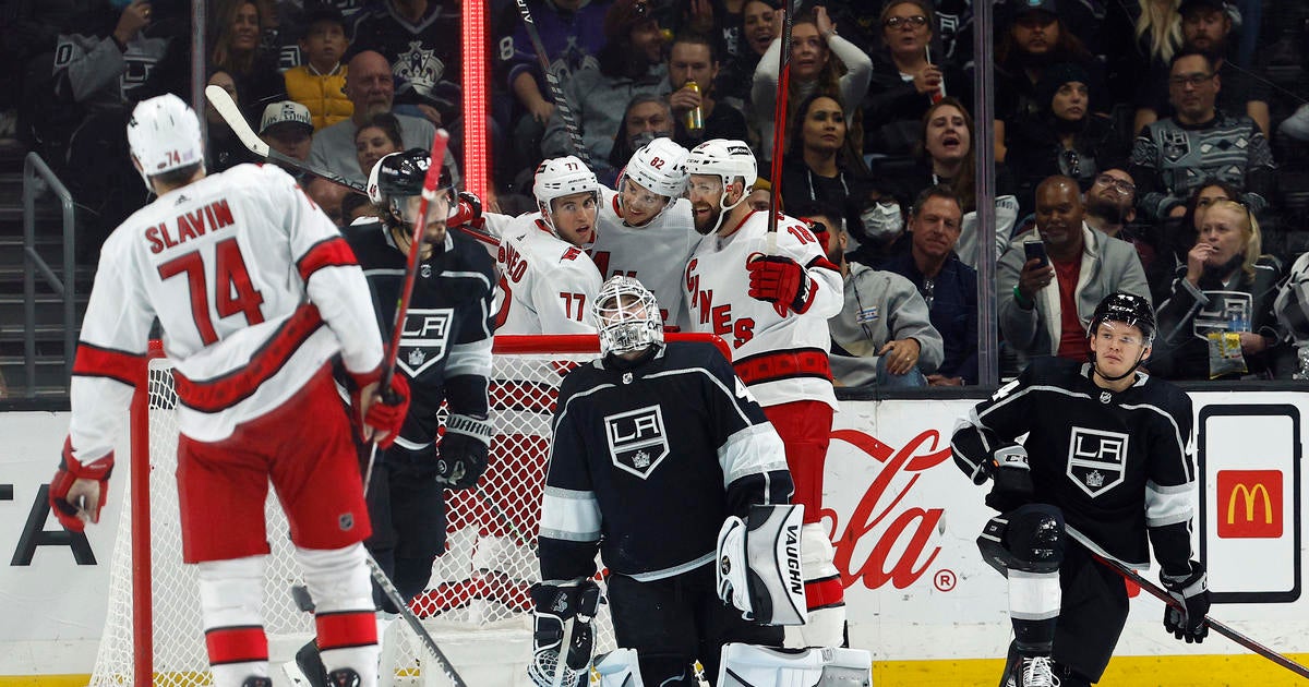 Necas, Hurricanes Get Better Of Kings In 5-4 Victory - CBS Los Angeles