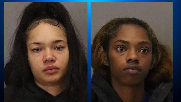 Palo Alto burglary suspects Keyonni Marie Jones (left) and  Imani Kevyonna Barnes 