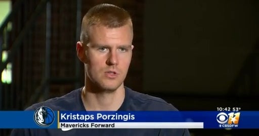 VIDEO: A Candid Conversation With Kristaps Porzingis - CBS Texas