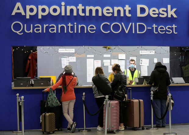 FILE PHOTO: Dutch health authorities find 61 passengers who arrived from South Africa as COVID-19 positive, in Amsterdam